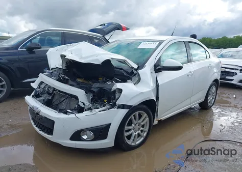 2013 Chevrolet Sonic Lt Auto from USA, damaged, VIN 1G1JC5SH7D4207505